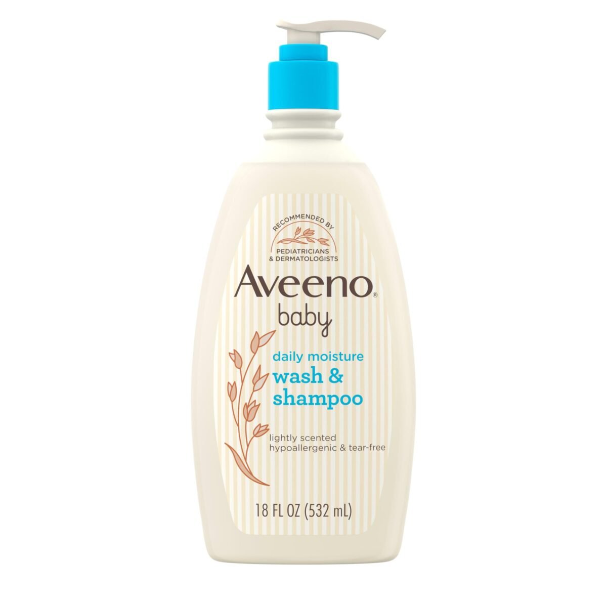 Aveeno baby daily moisture wash & shampoo - Image 1