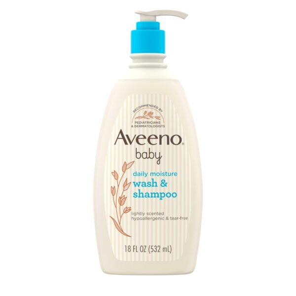Aveeno baby daily moisture wash & shampoo