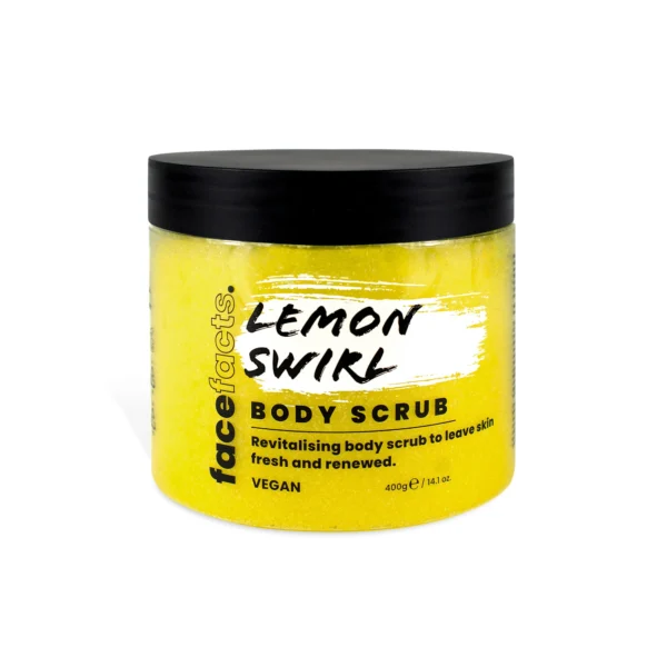 Face Facts Lemon Swirl Body Scrub