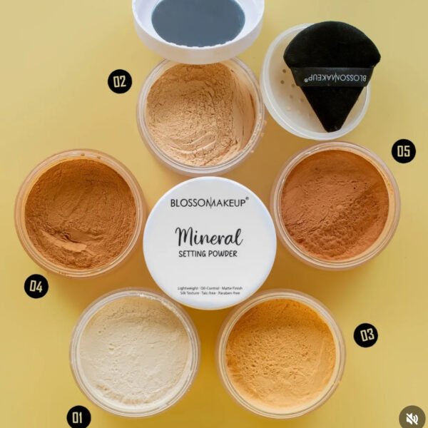 Blossom mineral setting powder