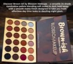 Blossom brownish eyeshadow palette