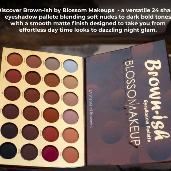 Blossom brownish eyeshadow palette