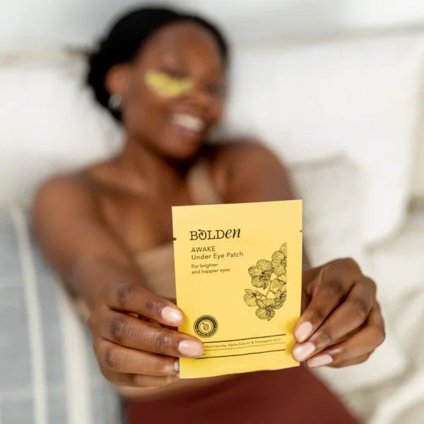 Bolden AWAKE Under Eye Patches | De-Puffing & Brightening for Tired Eyes