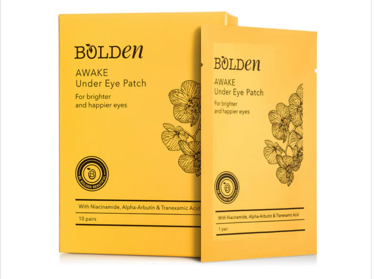 Bolden AWAKE Under Eye Patches | De-Puffing & Brightening for Tired Eyes - Image 2
