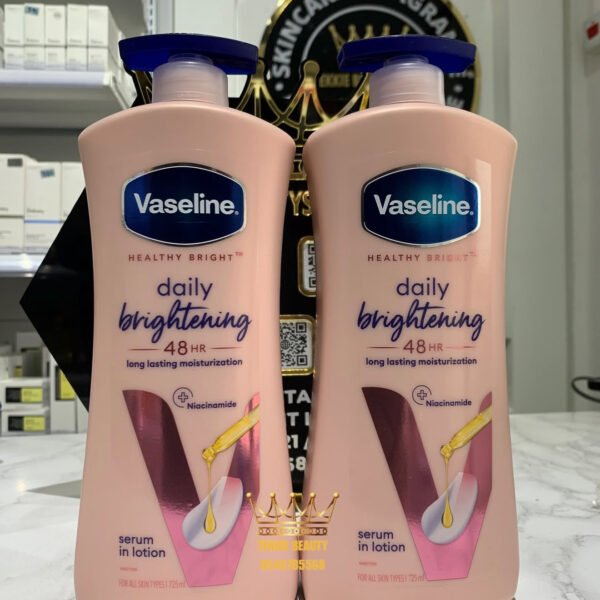 Vaseline healthy bright daily brightening 48 hr long lasting moisture
