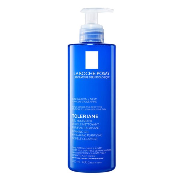 La Roche-Posay Toleraine Purifying Foamining Cleanser | double cleanser