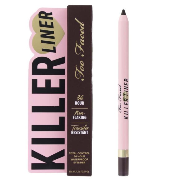 Too faced killer liner | 36h | non flaking | transfer resistant