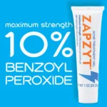 ZAPZYT Acne Treatment Gel | 10% benzoyl peroxide – Maximum Strength