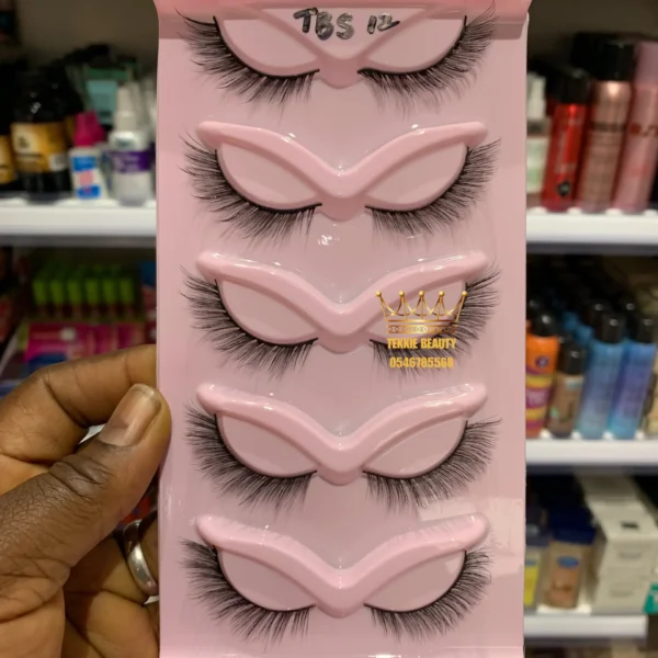 Cat eye strip lash set