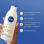 NIVEA Q10 + Vitamin C Firming and Brightening Body Lotion - Image 2