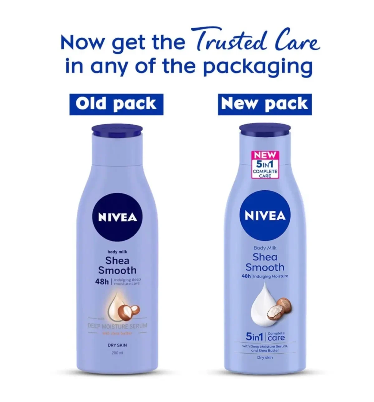 NIVEA Shea Smooth Body Lotion - Image 1