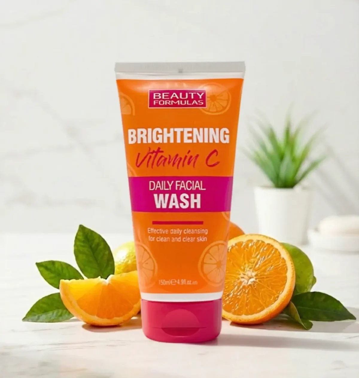 Beauty formulas brightening vitamin c daily facial wash - Image 1
