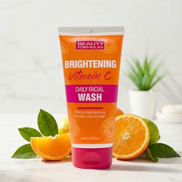 Beauty formulas brightening vitamin c daily facial wash
