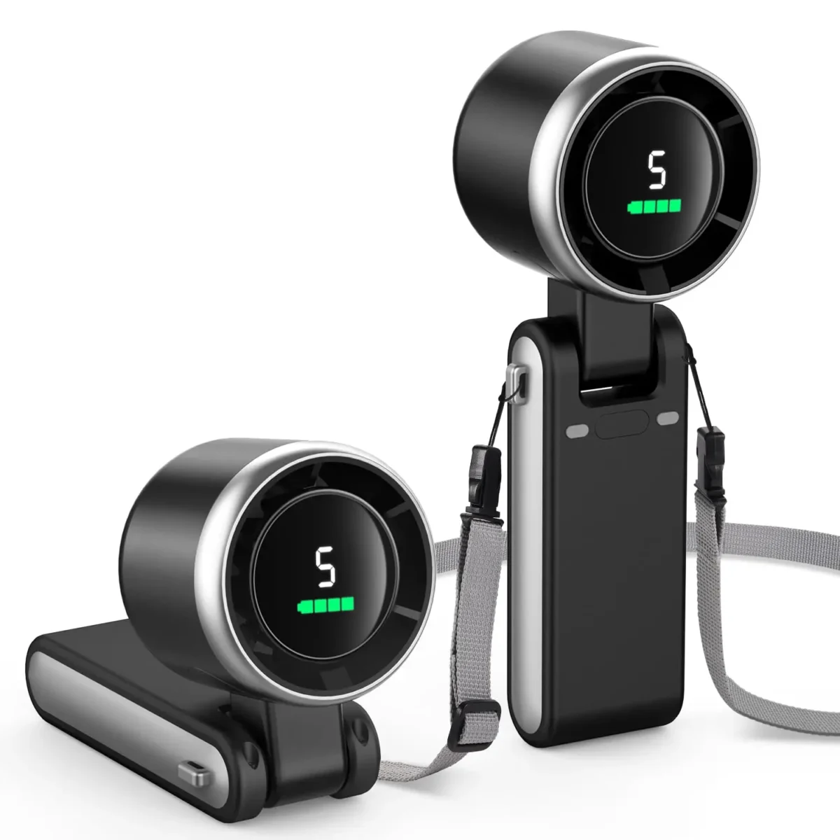 Foldable digital handheld portable turbo fan - Image 3