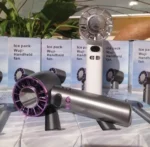 Ice pack Wuji Handheld Turbo Fan With Ice Cooler, Multifunction Portable Handheld Turbo Ice-Cooling Fan, Portable Semiconductor Ac Fans With Cold Air Like Gel Pad - Image 3