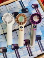 Ice pack Wuji Handheld Turbo Fan With Ice Cooler, Multifunction Portable Handheld Turbo Ice-Cooling Fan, Portable Semiconductor Ac Fans With Cold Air Like Gel Pad