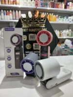 HANDHELD FAN - Foldable Digital Portable Handheld Turbo Fan With Ice Cooler | AC fan | 100 levels | long battery life | light | USB