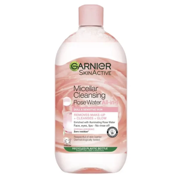 Garnier Micellar Rose Water Cleanse & Glow 700ml