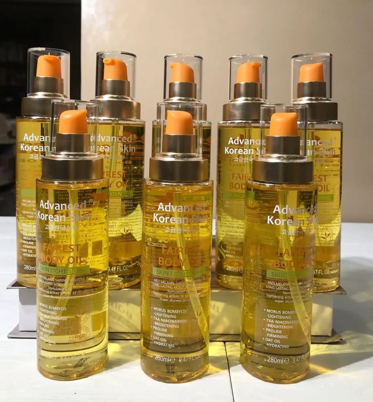 Advanced Korean Fairest Body Oil - Image 1