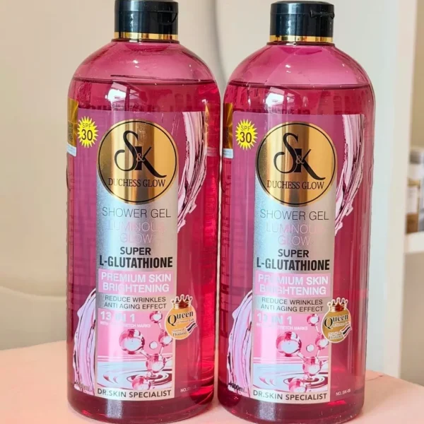 SK Duchess Glow Luminous Glow Super L Glutathione With Anti Stretch Marks Body Wash 1000ml s&k