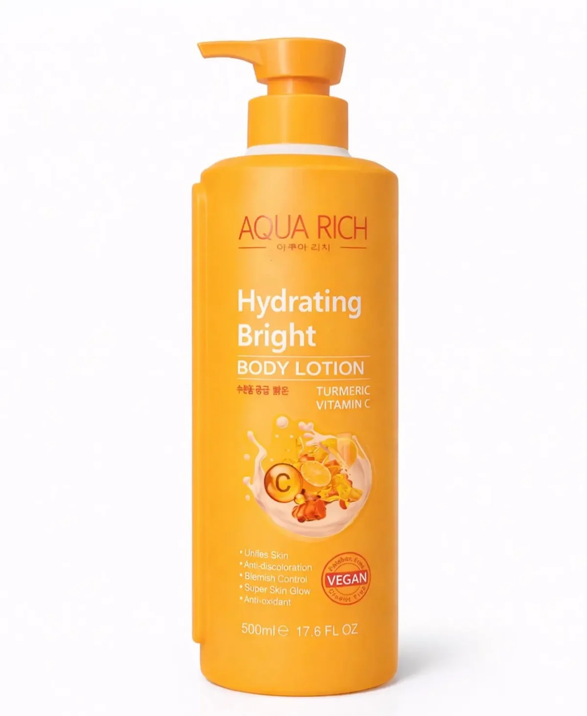 Aqua Rich Hydrating Bright Vitamin C & Turmeric Body Lotion - Image 1
