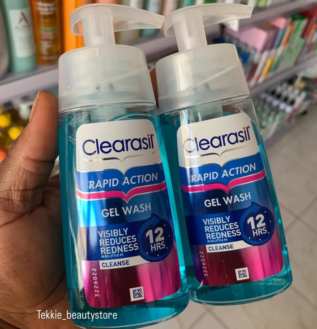 Clearasil Rapid Action Cleanser Acne Face Wash Gel 150ml - Image 1