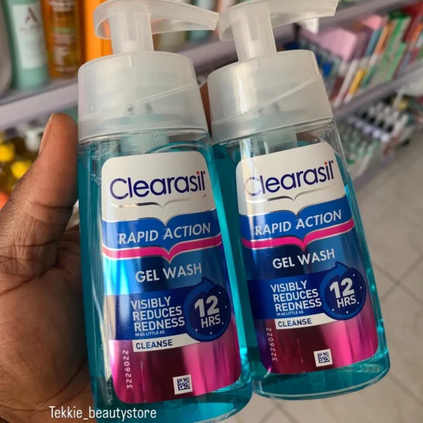 Clearasil Rapid Action Cleanser Acne Face Wash Gel 150ml