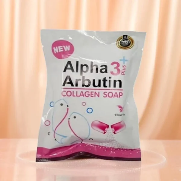 Alpha arbutin 3+ plus and Collagen Soap
