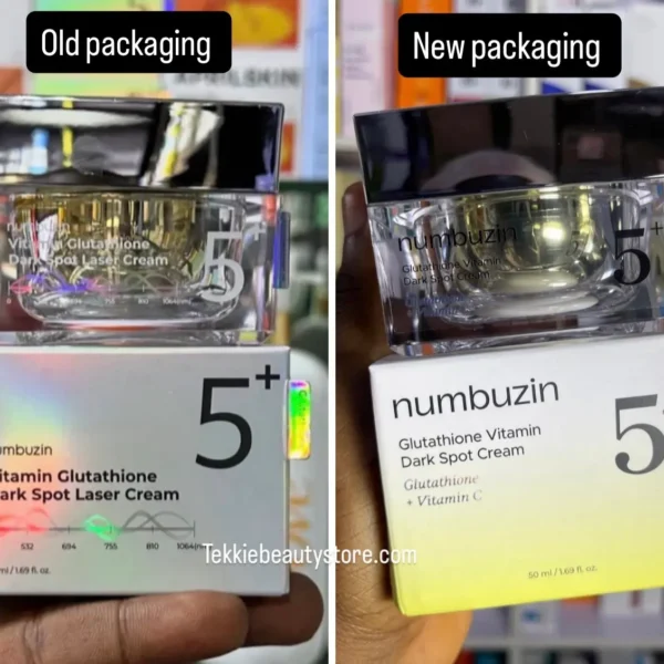 Numbuzin No.5+ Glutathione Vitamin Dark Spot Cream (new packaging of laser cream)