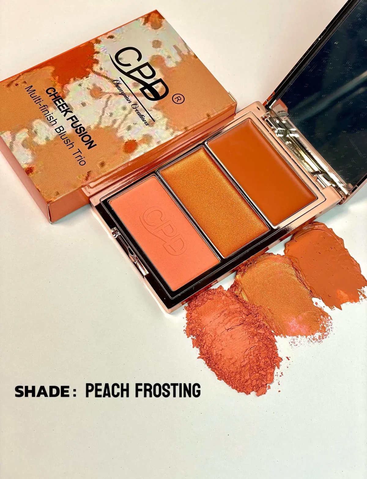 CPD Cheek Fusion Multi Finish Cheek Trio / cream blush | powder blush | shimmer - Image 5