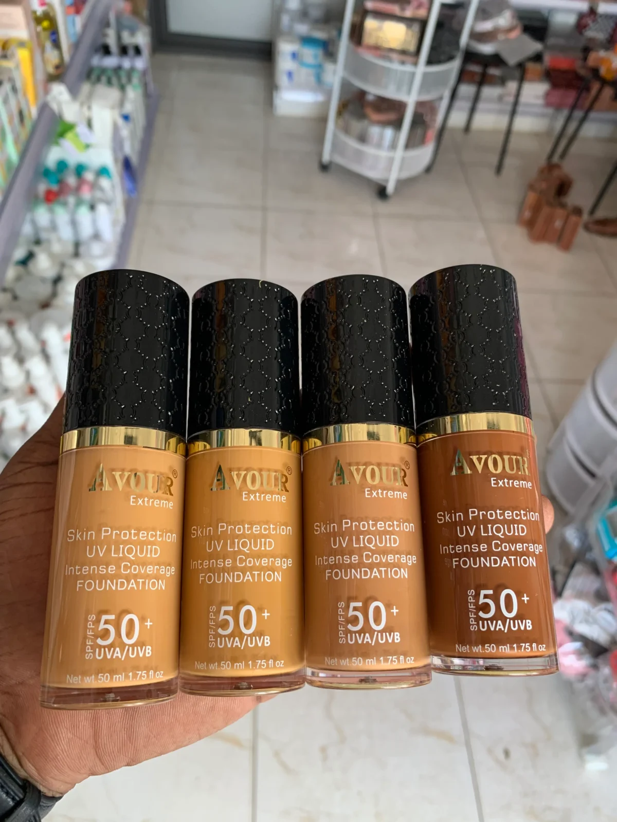 79743436702__9786793A-6BF4-4F16-BA2C-7D7B770FF3CD Avour cosmetics extreme foundation - Image 1