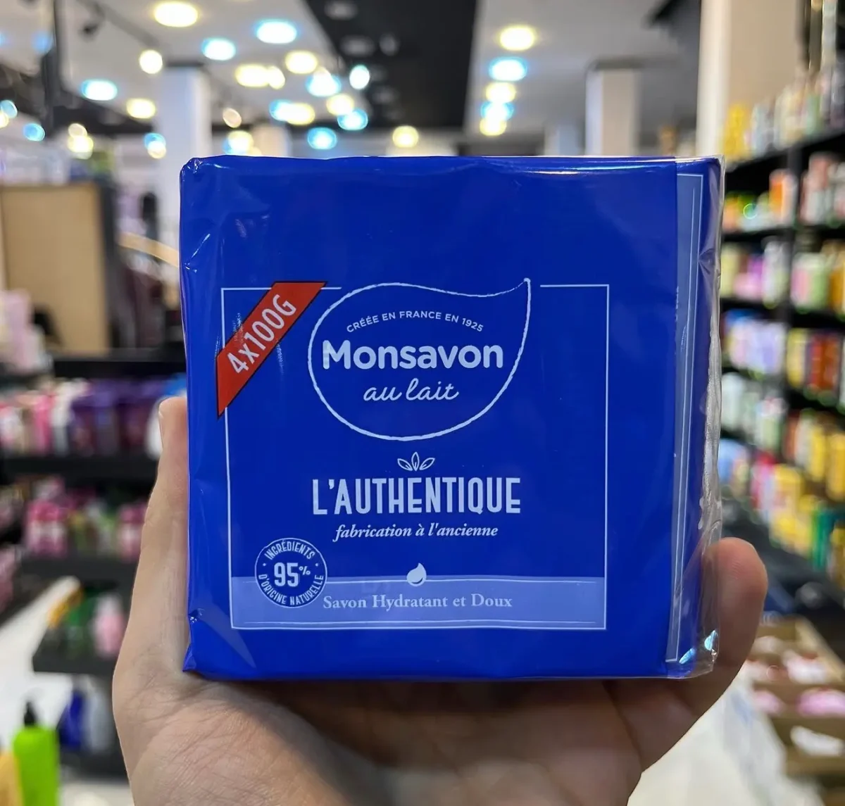 Monsavon soap pack of 4 (100g each) - Image 2