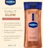 Vaseline glazed and glisten SUNLIT glow body gel oil