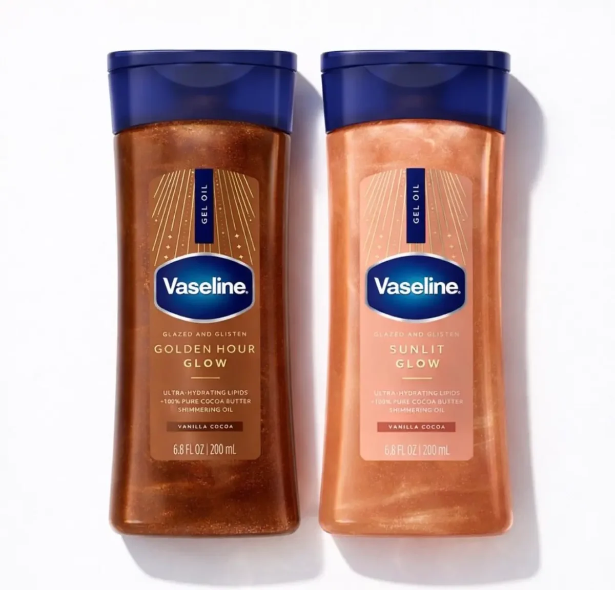 Vaseline glazed and glisten SUNLIT glow body gel oil - Image 3