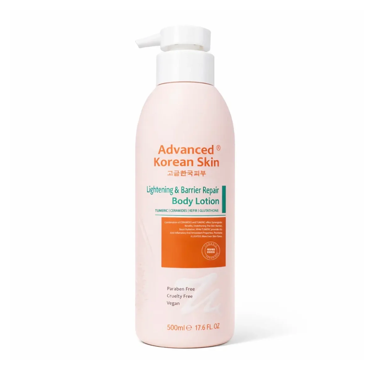 Advanced Korean Lightening & Barrier Repair Body Lotion 500ml - Image 1
