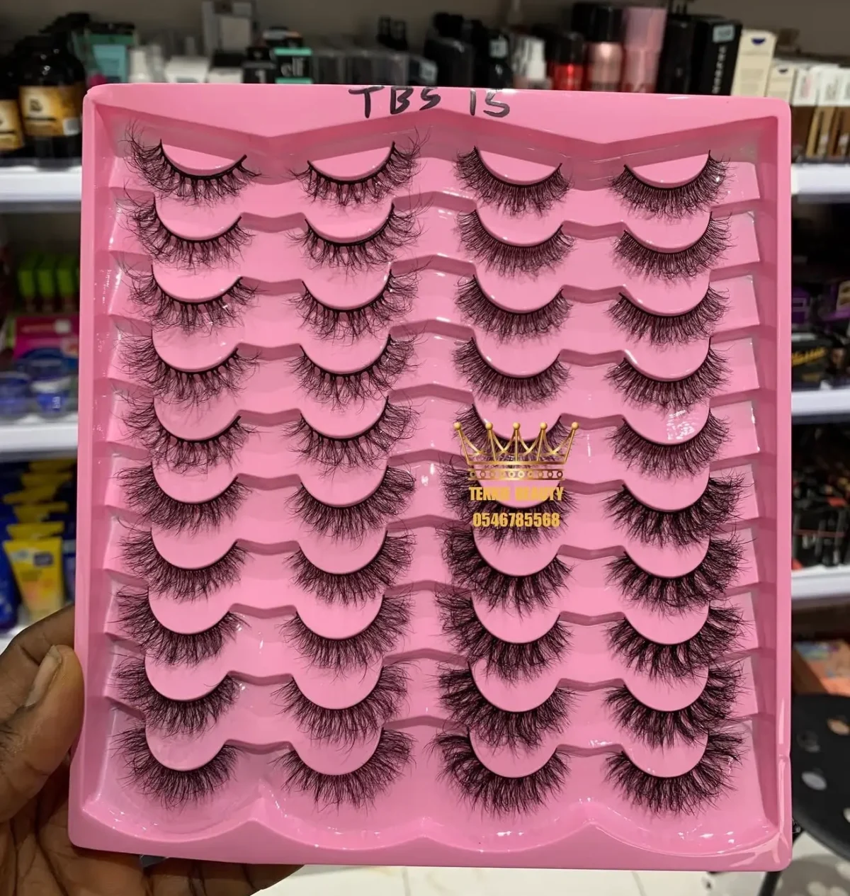 20 pairs fluffy mink lash set - Image 2