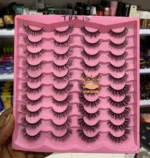 20 pairs fluffy mink lash set - Image 2