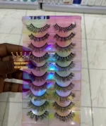 10 pairs fluffy mink lash set - Image 2