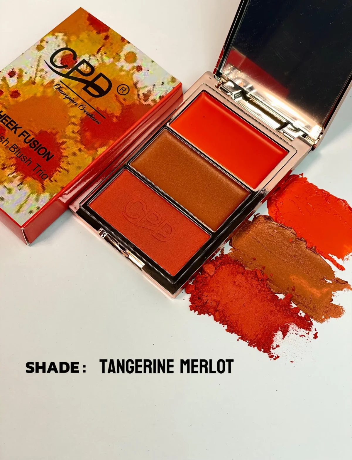 CPD Cheek Fusion Multi Finish Cheek Trio / cream blush | powder blush | shimmer - Image 2