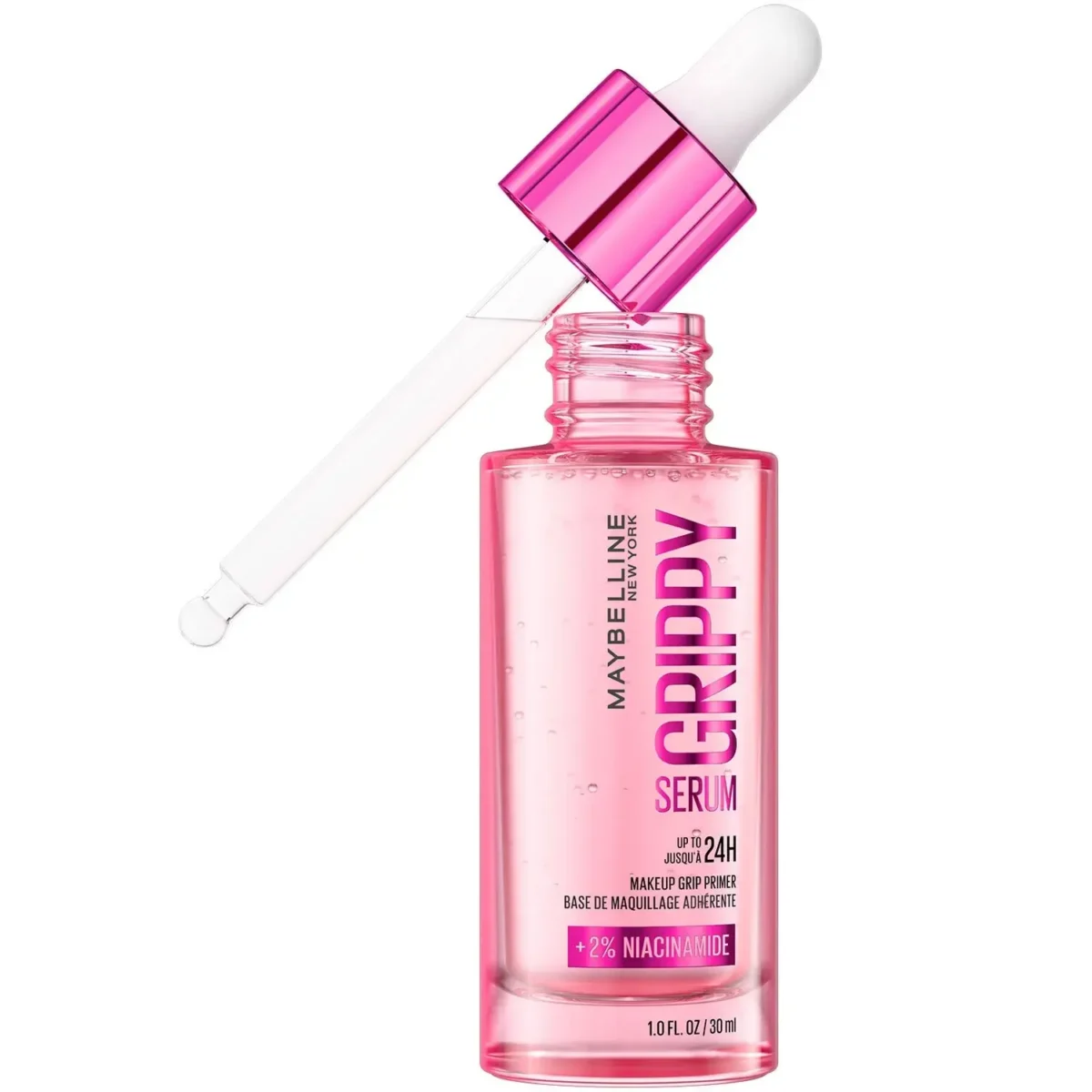 Maybelline Grippy Serum Makeup Primer Serum with 2% Niacinamide - Image 1