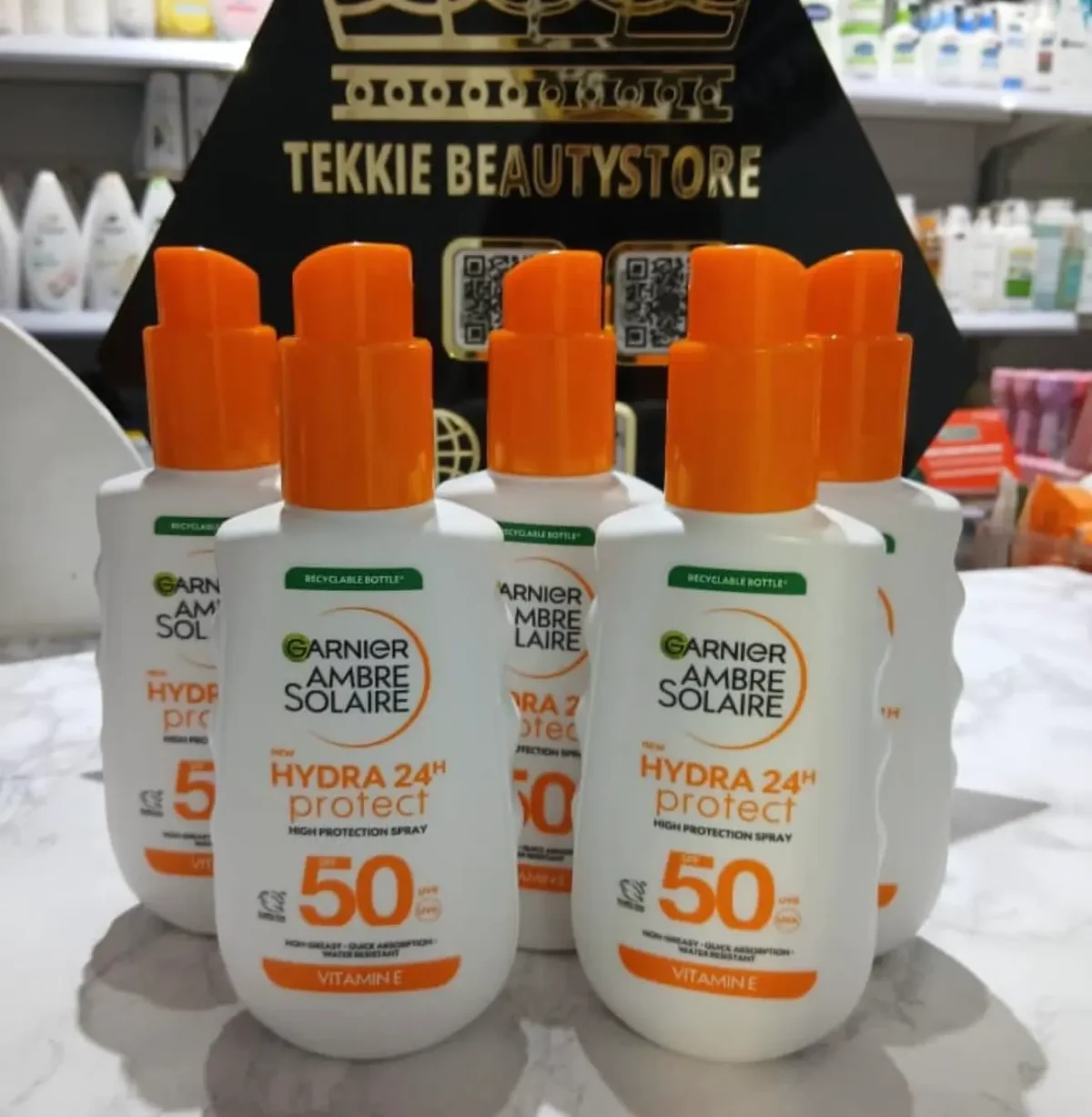 Garnier Ambre Solaire Hydra 24 Hour Sun Protection Spray SPF 50 - Image 2