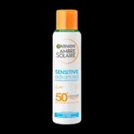 Garnier Sensitive Advanced Invisible SPF50+ Protection Sunscreen Mist Spray