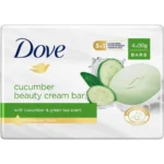 Dove 3-in-1 Refreshing Beauty Cream Bar with Cucumber and Green Tea Scent