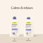 Aveeno Stress Relief Body Wash with Lavender & Chamomile, 975ml/ 33oz: Paraben-Free, Sulfate-Free, Pump Bottle, Sensitive Skin - Image 2