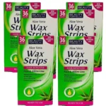 Beauty Formulas Wax Strips Aloe Vera Face & Bikini Line