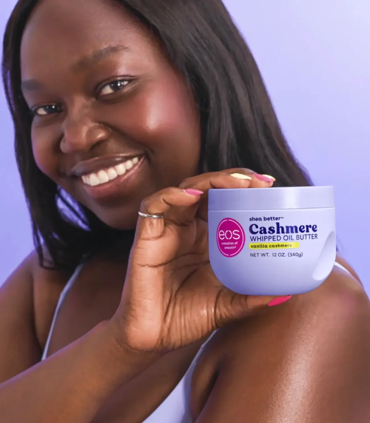 EOS Vanilla Cashmere Whipped Oil Body Butter - Image 2