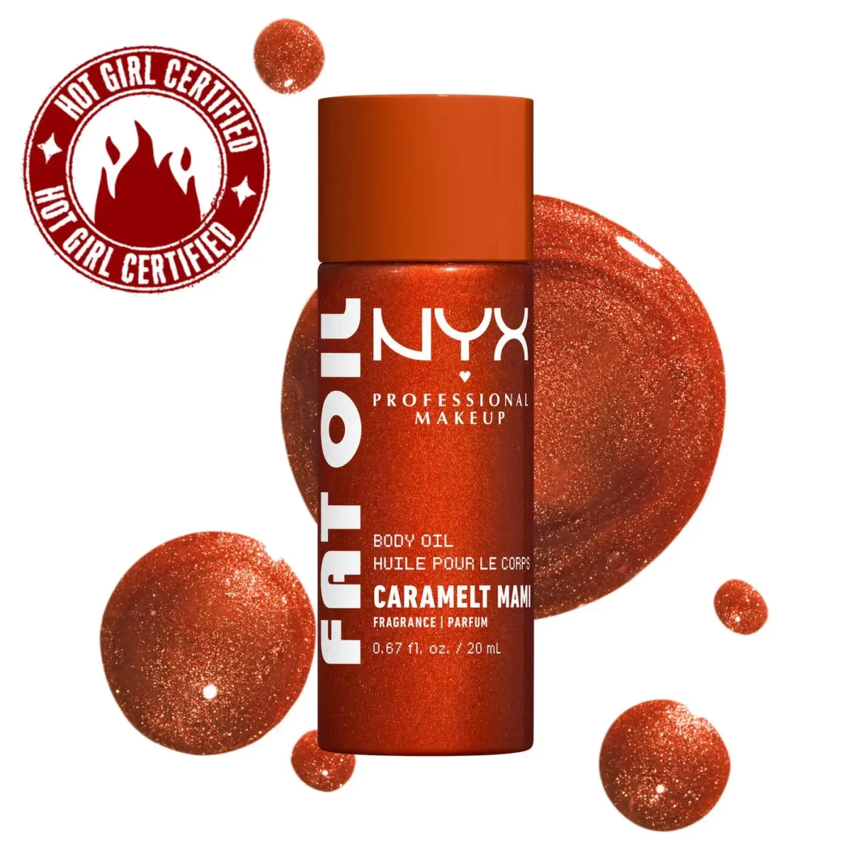 NYX FAT OIL LIP & BODY KIT CARAMELT MAMI 3-piece caramel body care set for baddies on the go - Image 8