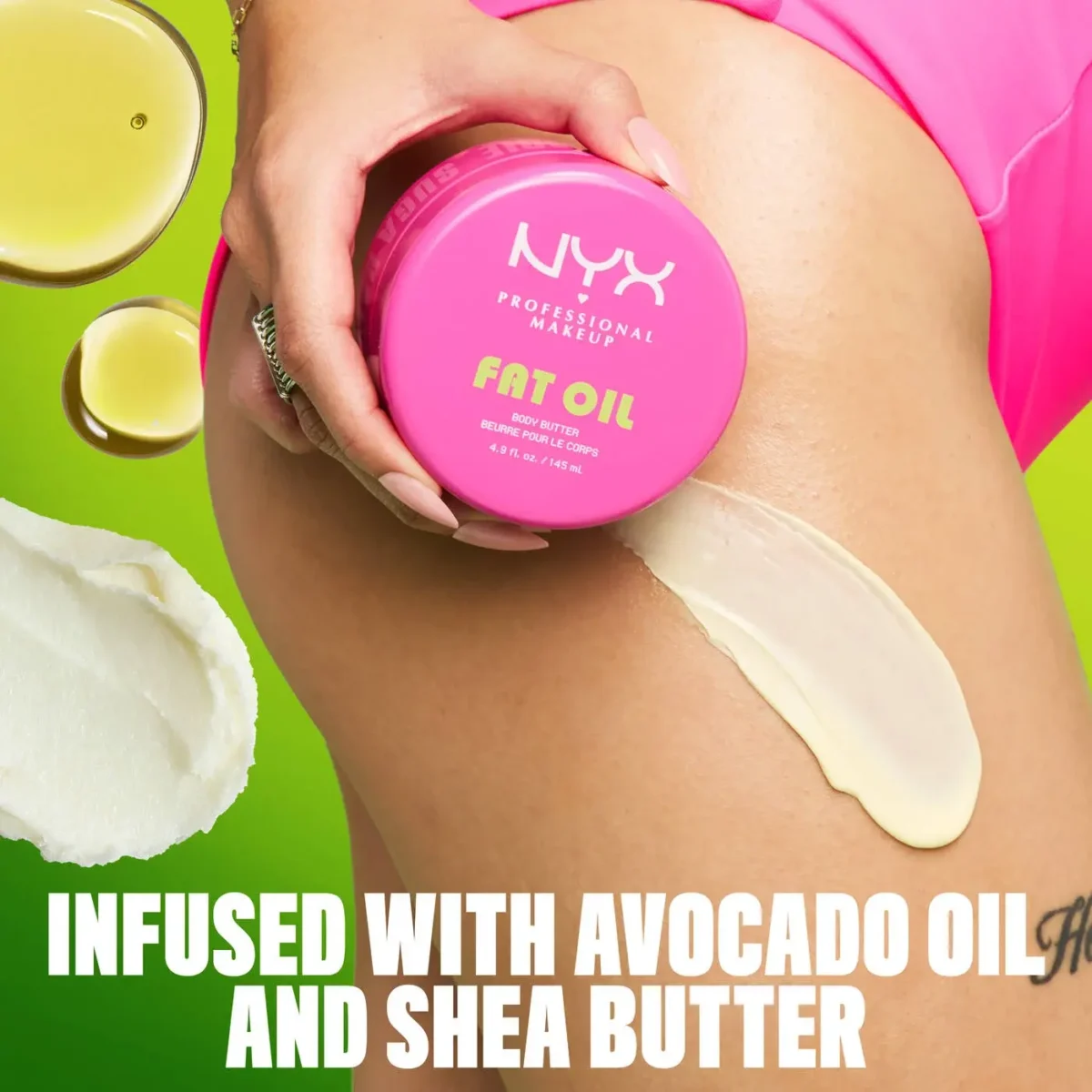 NYX FAT OIL LIP & BODY KIT SUGA BADDIE | 3-piece vanilla body care set for baddies on the go - Image 6