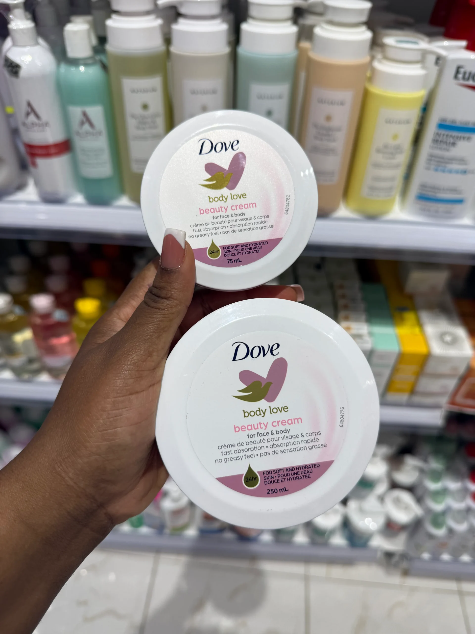 IMG_5198 Dove Body Love Beauty Cream For Face Hands and Body - Image 1