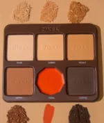 ZIKEL Airbrush Palette | powder | bronzer | highlight | contour | cream blush - mini - Image 2